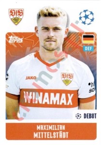 383 Maximilian Mittelstädt – UEFA Champions League 2024-2025 Topps