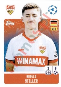 385 Angelo Stiller – UEFA Champions League 2024-2025 Topps