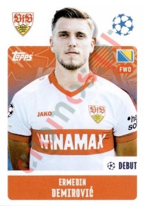 390 Ermedin Demirović – UEFA Champions League 2024-2025 Topps