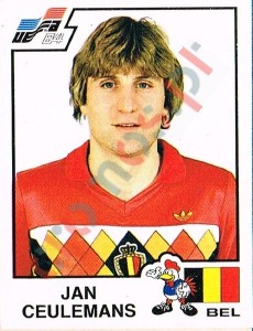 105 Jan Ceulemans – UEFA Euro France 1984 Panini