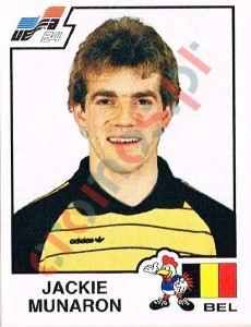 106 Jackie Munaron – UEFA Euro France 1984 Panini