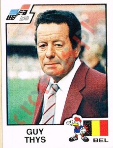 87 Guy Thys – UEFA Euro France 1984 Panini