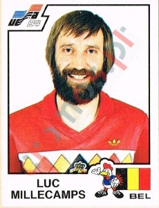 91 Luc Millecamps – UEFA Euro France 1984 Panini