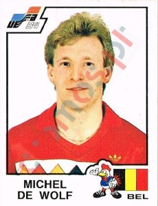92 Michel De Wolf – UEFA Euro France 1984 Panini