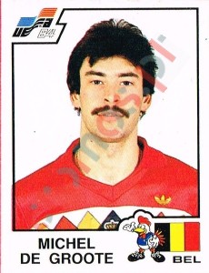 93 Michel De Groote – UEFA Euro France 1984 Panini