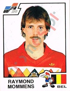 95 Raymond Mommens – UEFA Euro France 1984 Panini