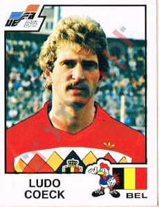98 Ludo Coeck – UEFA Euro France 1984 Panini