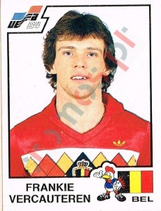 99 Frankie Vercauteren – UEFA Euro France 1984 Panini