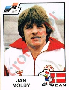 66 Jan Molby – UEFA Euro France 1984 Panini