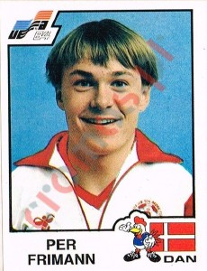 73 Per Frimann – UEFA Euro France 1984 Panini