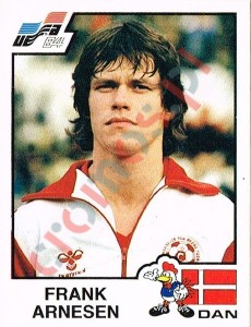 74 Frank Arnesen – UEFA Euro France 1984 Panini