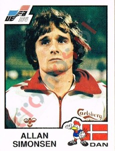 76 Allan Simonsen – UEFA Euro France 1984 Panini