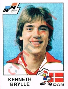 79 Kenneth Brylle – UEFA Euro France 1984 Panini