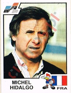 37 Michel Hidalgo – UEFA Euro France 1984 Panini