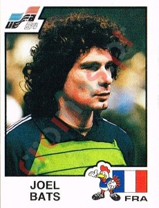 38 Joel Bats – UEFA Euro France 1984 Panini