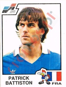 39 Patrick Battiston – UEFA Euro France 1984 Panini