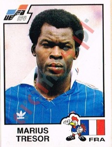 40 Marius Tresor – UEFA Euro France 1984 Panini