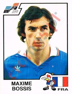 41 Maxime Bossis – UEFA Euro France 1984 Panini