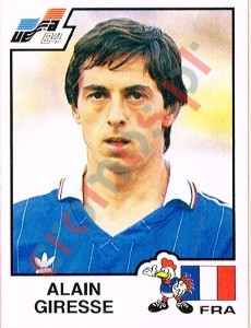 46 Alain Giresse – UEFA Euro France 1984 Panini
