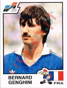 47 Bernard Genghini – UEFA Euro France 1984 Panini
