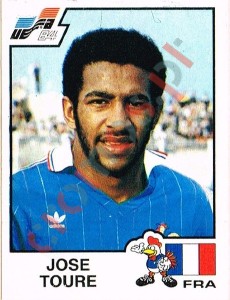 53 Jose Toure – UEFA Euro France 1984 Panini