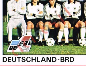 134 Team
3 – UEFA Euro France 1984 Panini