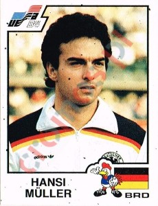 150 Hansi Muller – UEFA Euro France 1984 Panini