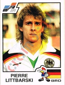 152 Pierre Littbarski – UEFA Euro France 1984 Panini