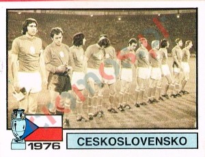 7 1976 Ceskoslovensko – UEFA Euro France 1984 Panini