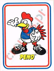 1 Mascot – UEFA Euro France 1984 Panini