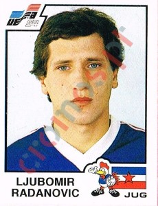 118 Ljubomir Radanovic – UEFA Euro France 1984 Panini
