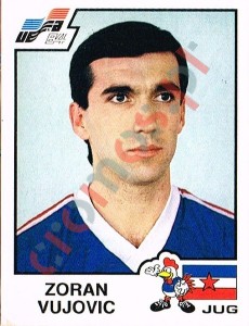 120 Zoran Vujovic – UEFA Euro France 1984 Panini