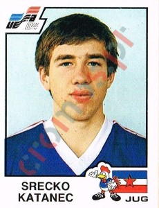 121 Srecko Katanec – UEFA Euro France 1984 Panini