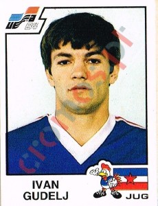123 Ivan Gudelj – UEFA Euro France 1984 Panini