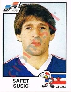 126 Safet Susic – UEFA Euro France 1984 Panini