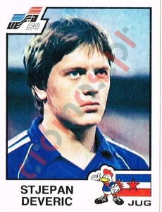 130 Stjepan Deveric – UEFA Euro France 1984 Panini