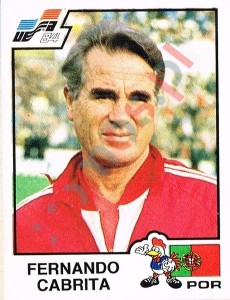 162 Fernando Cabrita – UEFA Euro France 1984 Panini