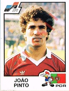 164 Joao Pinto – UEFA Euro France 1984 Panini