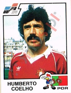 166 Humberto Coelho – UEFA Euro France 1984 Panini