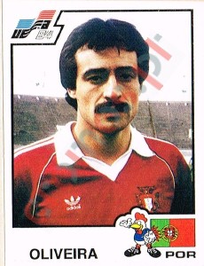 173 Oliveira – UEFA Euro France 1984 Panini