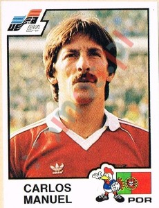 174 Carlos Manuel – UEFA Euro France 1984 Panini