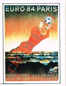 14 Posters - Paris – UEFA Euro France 1984 Panini