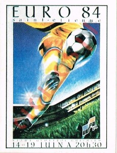 15 Posters - Saint-Etienne – UEFA Euro France 1984 Panini