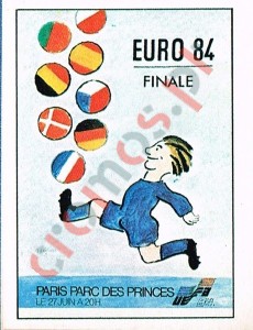 17 Posters - Finale – UEFA Euro France 1984 Panini