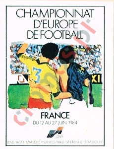 9 Posters - Euro 84 – UEFA Euro France 1984 Panini