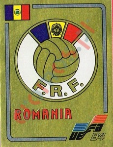 186 Emblem – UEFA Euro France 1984 Panini