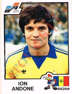 192 Ion Andone – UEFA Euro France 1984 Panini
