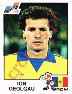 201 Ion Geolgau – UEFA Euro France 1984 Panini