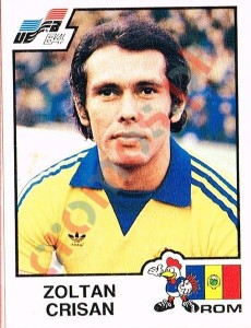 202 Zoltan Crisan – UEFA Euro France 1984 Panini