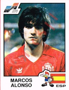 226 Marcos Alonso – UEFA Euro France 1984 Panini